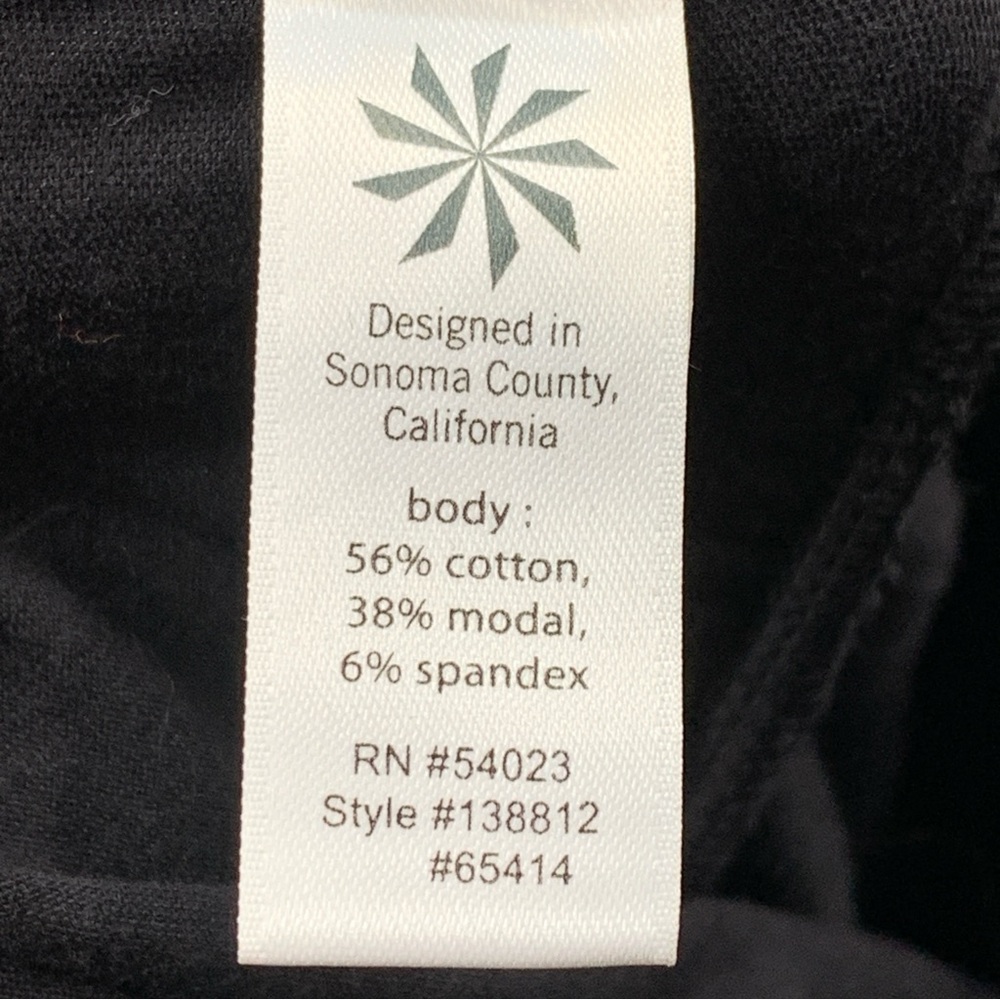 Athleta Westwood Bodycon Dress Black Tiered Waist Ruched Soft Stretch Size XS - Picture 7 of 16